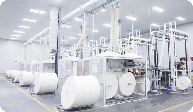 Линия по производству пушистого хлопкового сердечника