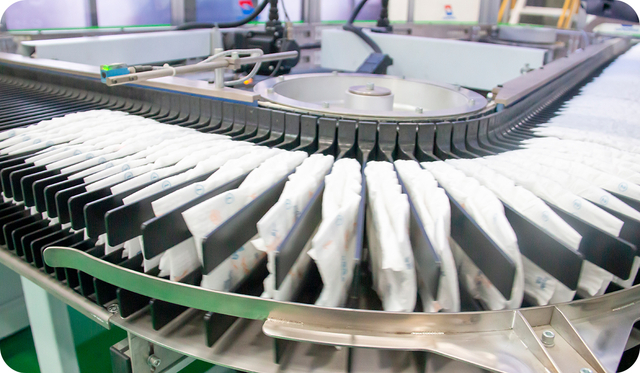 Линия по производству подгузников