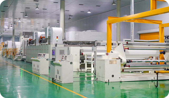 Линия по производству нетканых материалов с горячим воздухом